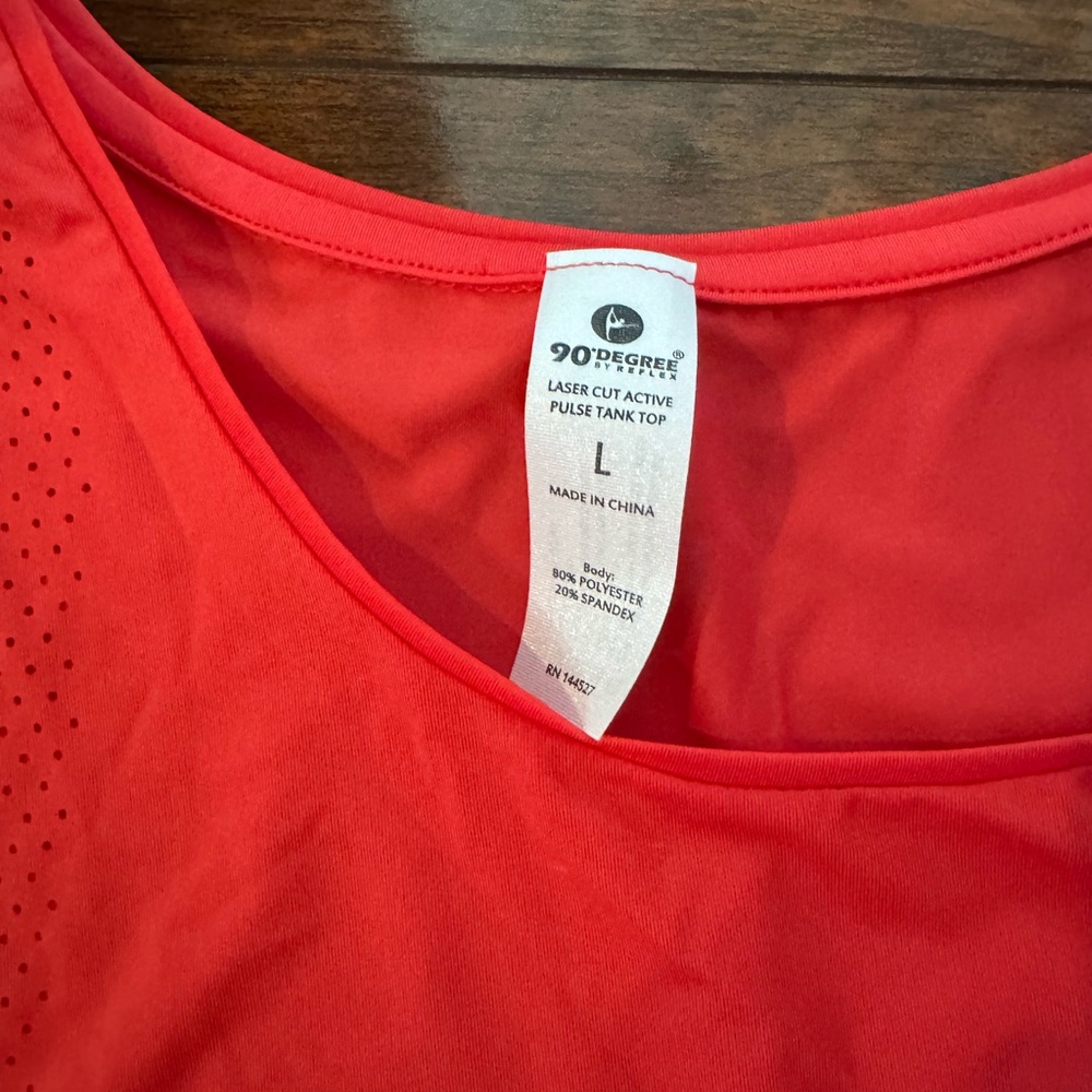 90 Degree By Reflex Red Athleticwear Set - Picture 3 of 11